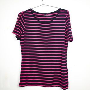 ⭐Cable and Gauge Stripe Top Cable & Gauge